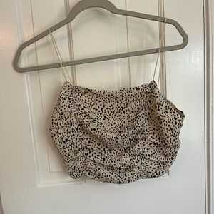 Urban outfitters cheetah top
